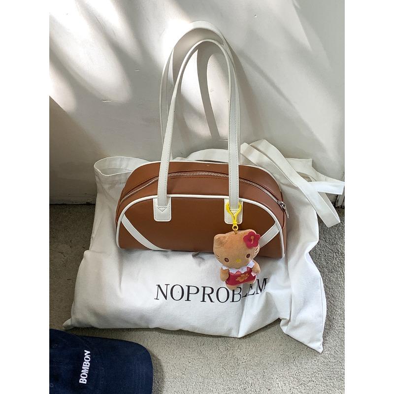 Underarm bag women s niche design contrasting color splicing portable shoulder bag women s new commuter women s bag коричневый
Underarm bag women s niche design contrasting color splicing portable shoulder bag women s new commuter women s bag коричневый