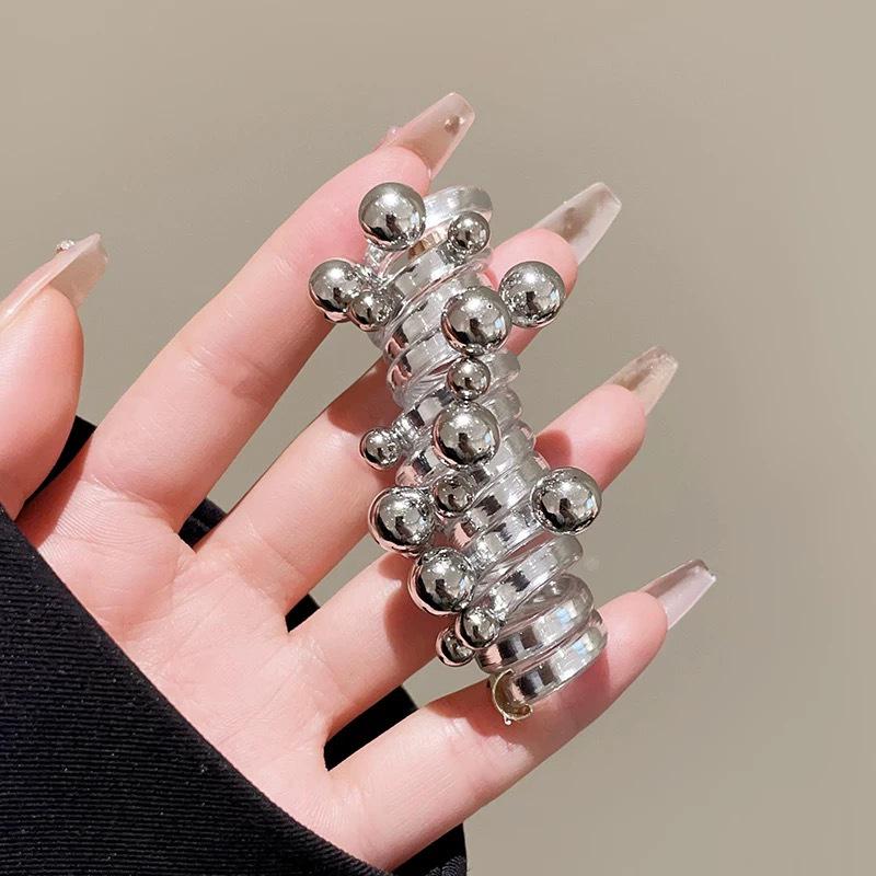 Pearl Hair Tie: High Ponytail & Bubble Braid Accessory
Pearl Hair Tie: High Ponytail & Bubble Braid Accessory