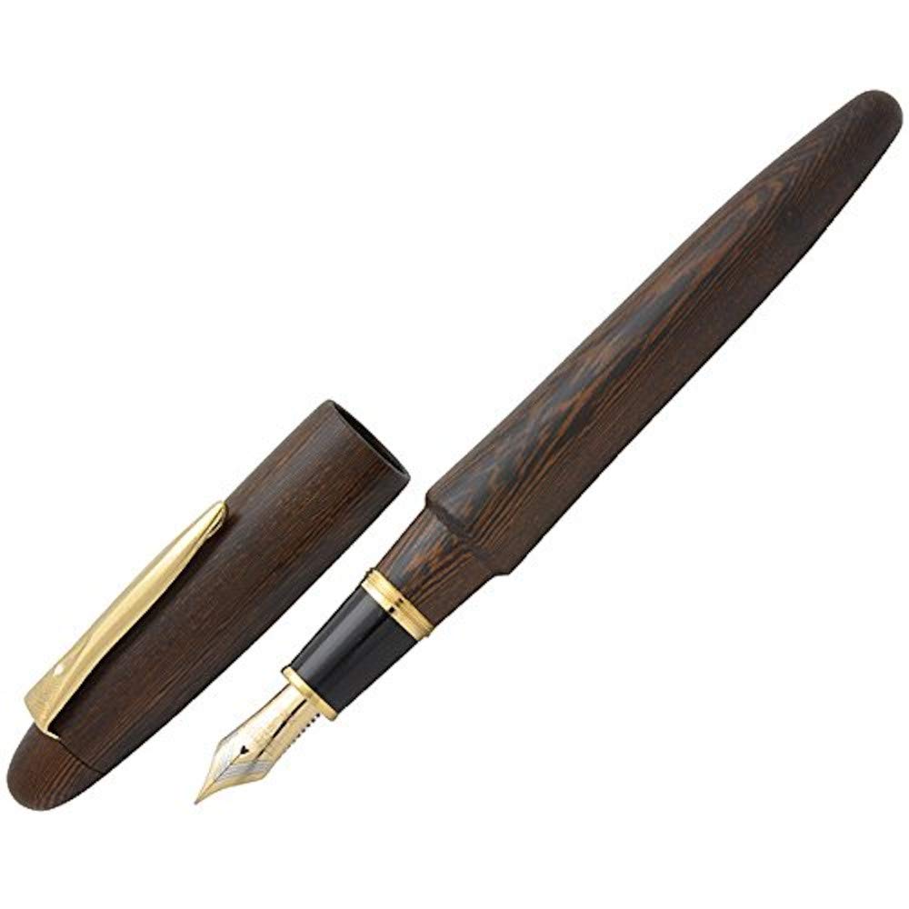 Platinum fountain Izumo iron sword wood medium point pen, (matte tagayasan) (M) PIZ-50000T#20 чорний
Platinum fountain Izumo iron sword wood medium point pen, (matte tagayasan) (M) PIZ-50000T#20 чорний