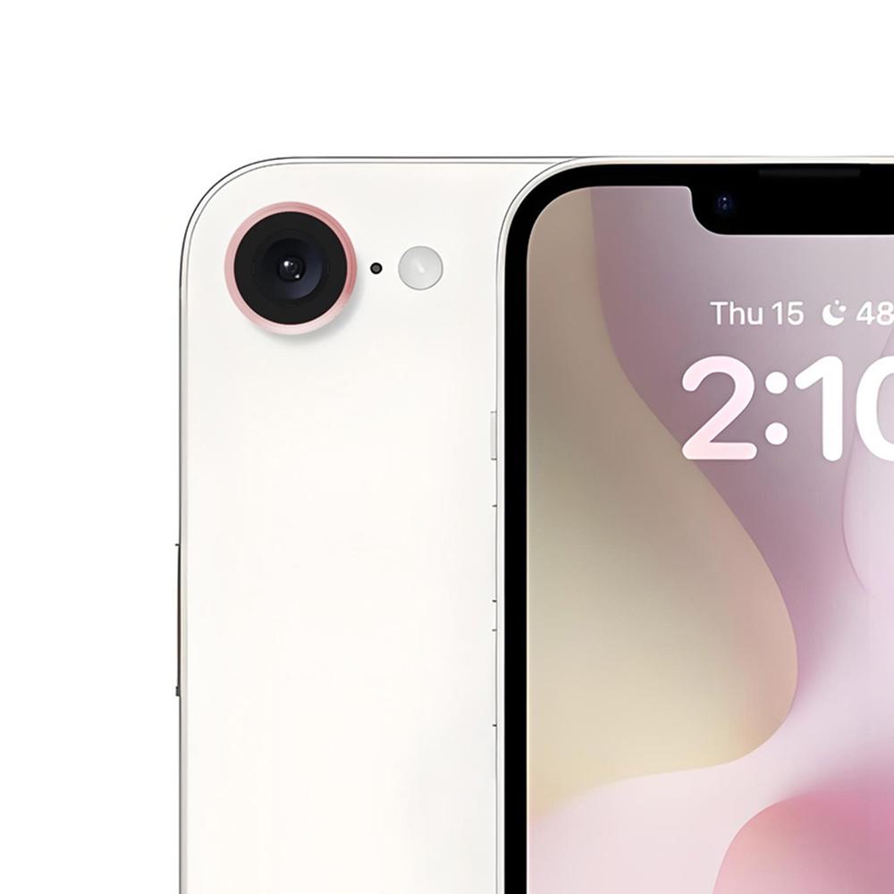 RURIHAI For iPhone 16e Camera Lens Protector Tempered Glass Metal Ring Lens Film Pink
RURIHAI For iPhone 16e Camera Lens Protector Tempered Glass Metal Ring Lens Film Pink