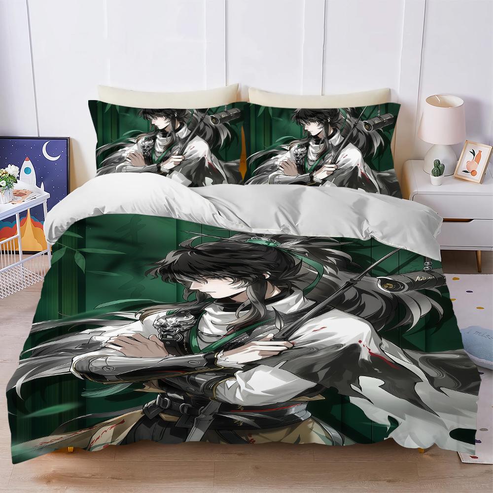 Qiuyuan Wuthering Waves Duvet Cover Set Soft Wash Bed 3 Piece Summer Comfortable Student Dormitory Home Baby Bedding Best seller (135x200cm)
Qiuyuan Wuthering Waves Duvet Cover Set Soft Wash Bed 3 Piece Summer Comfortable Student Dormitory Home Baby Bedding Best seller (135x200cm)