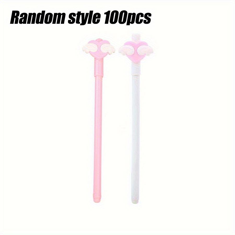 100Pcs Angel Wings Neutral Pen Comfortable Grip Stationery School Office Supplies Student Prize Gift Writing Tools Holiday Gift Novelty Stationery Tea Random style 100Pcs
100Pcs Angel Wings Neutral Pen Comfortable Grip Stationery School Office Supplies Student Prize Gift Writing Tools Holiday Gift Novelty Stationery Tea Random style 100Pcs