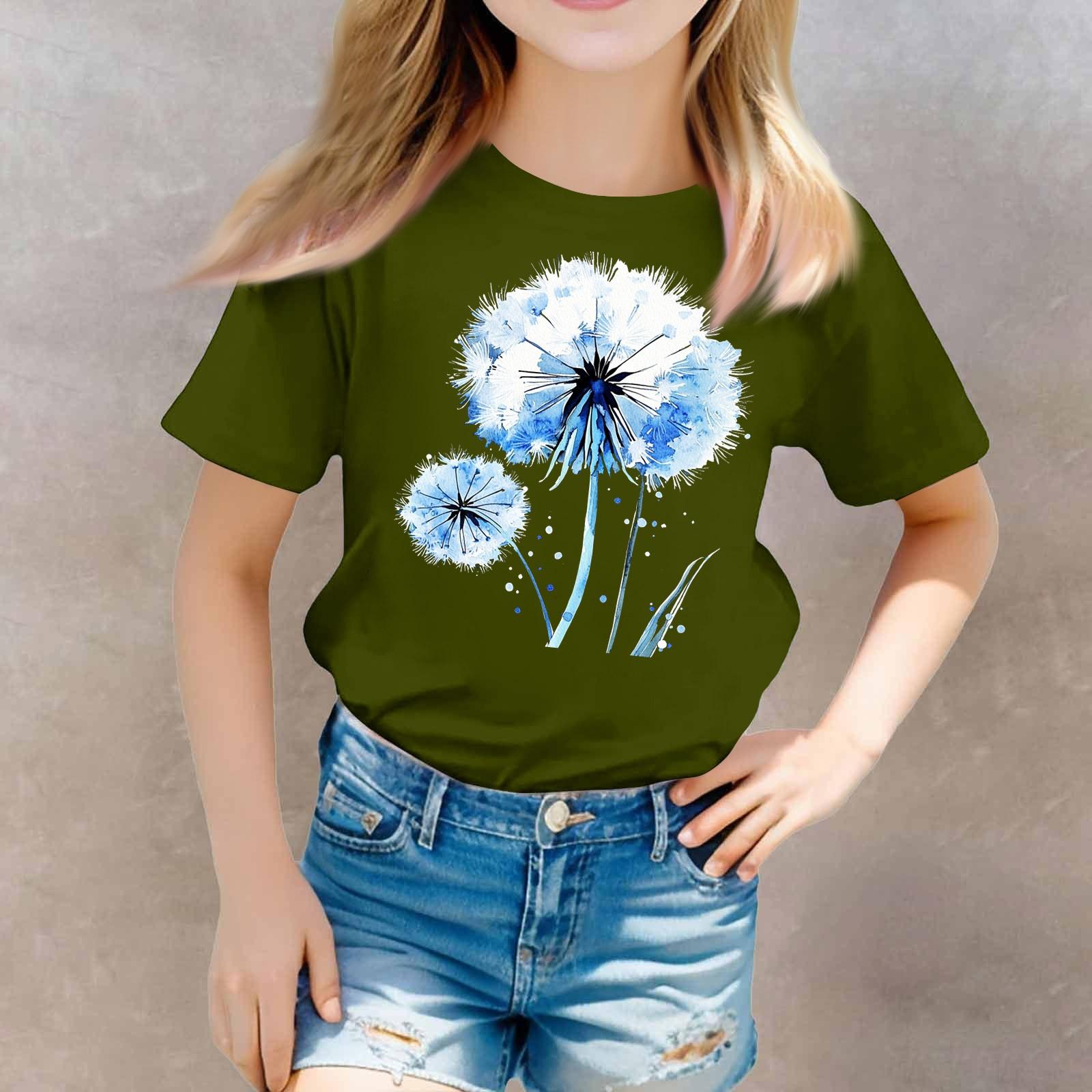 Футболка с короткими рукавами и круглым вырезом для девочек в стиле кэжуал 100 армия зеленый
Футболка с короткими рукавами и круглым вырезом для девочек в стиле кэжуал 100 армия зеленый