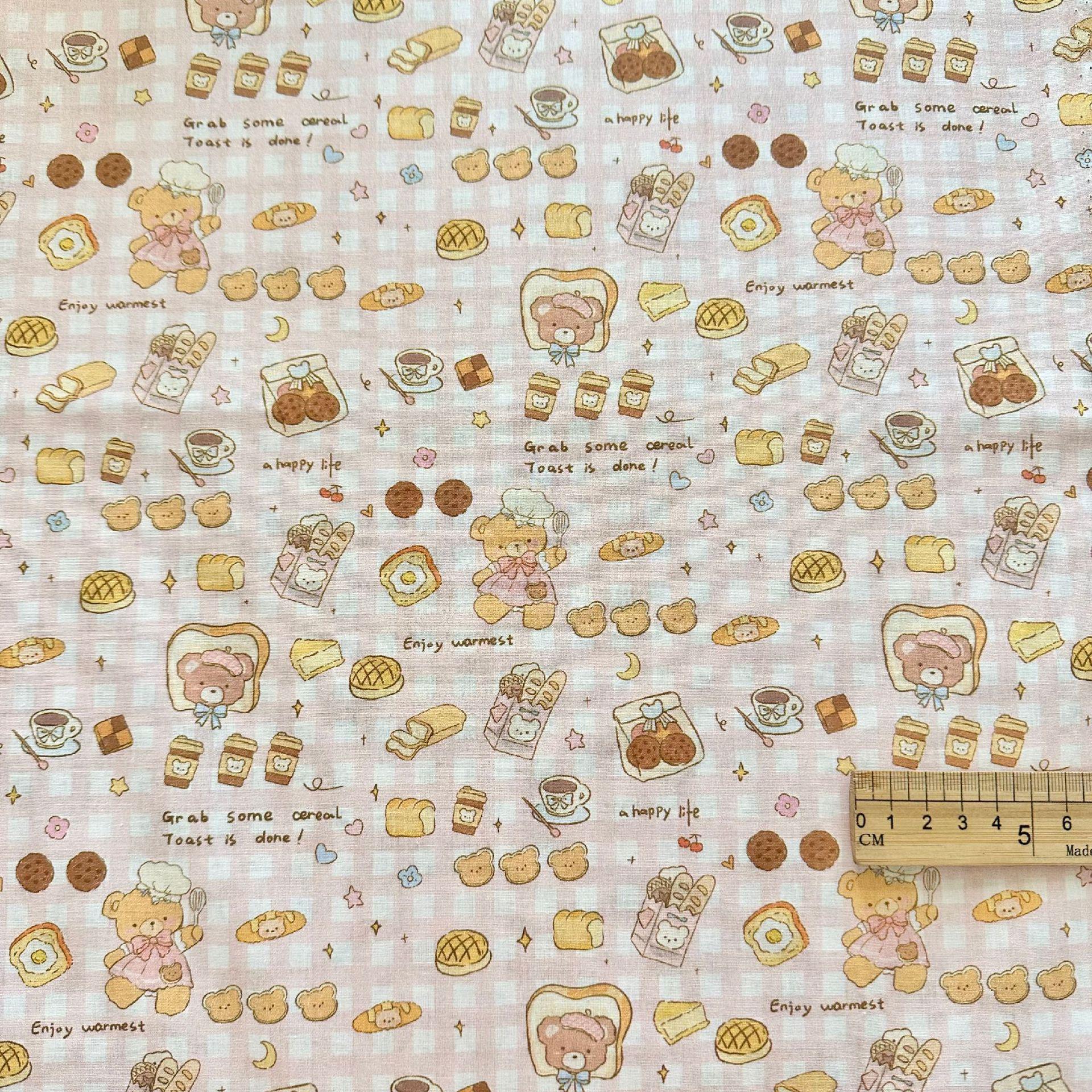 Ткань из 100% хлопка с мультяшным животным и цветочным принтом в корейском стиле для женской и детской одежды, семейных нарядов, домашней одежды и DIY-проектов 95 cm
Ткань из 100% хлопка с мультяшным животным и цветочным принтом в корейском стиле для женской и детской одежды, семейных нарядов, домашней одежды и DIY-проектов 95 cm