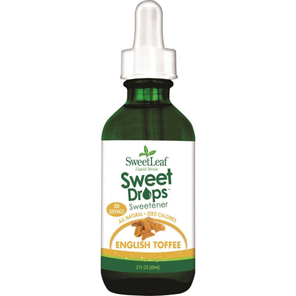 Sweet Leaf Sweet Drops Stevia Liquid English Toffee 60ml
Sweet Leaf Sweet Drops Stevia Liquid English Toffee 60ml