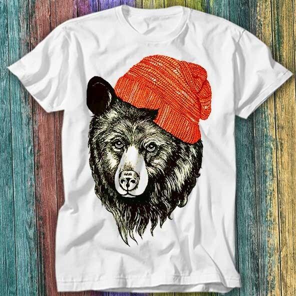 Bear with Beanie Red Hat Animal Jungle T Shirt Top Tee 563 3XL
Bear with Beanie Red Hat Animal Jungle T Shirt Top Tee 563 3XL
