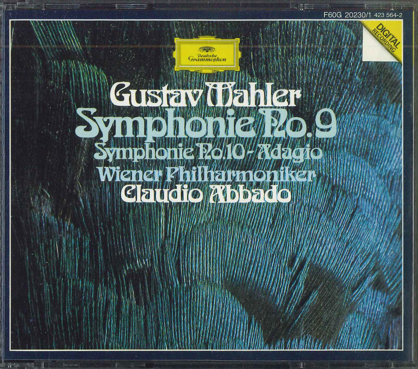 CD CLAUDIO ABBADO - Mahler :symphonies Nos.9&10 Adagio F60G20230 POLY DOR Japan Classical Used
CD CLAUDIO ABBADO - Mahler :symphonies Nos.9&10 Adagio F60G20230 POLY DOR Japan Classical Used