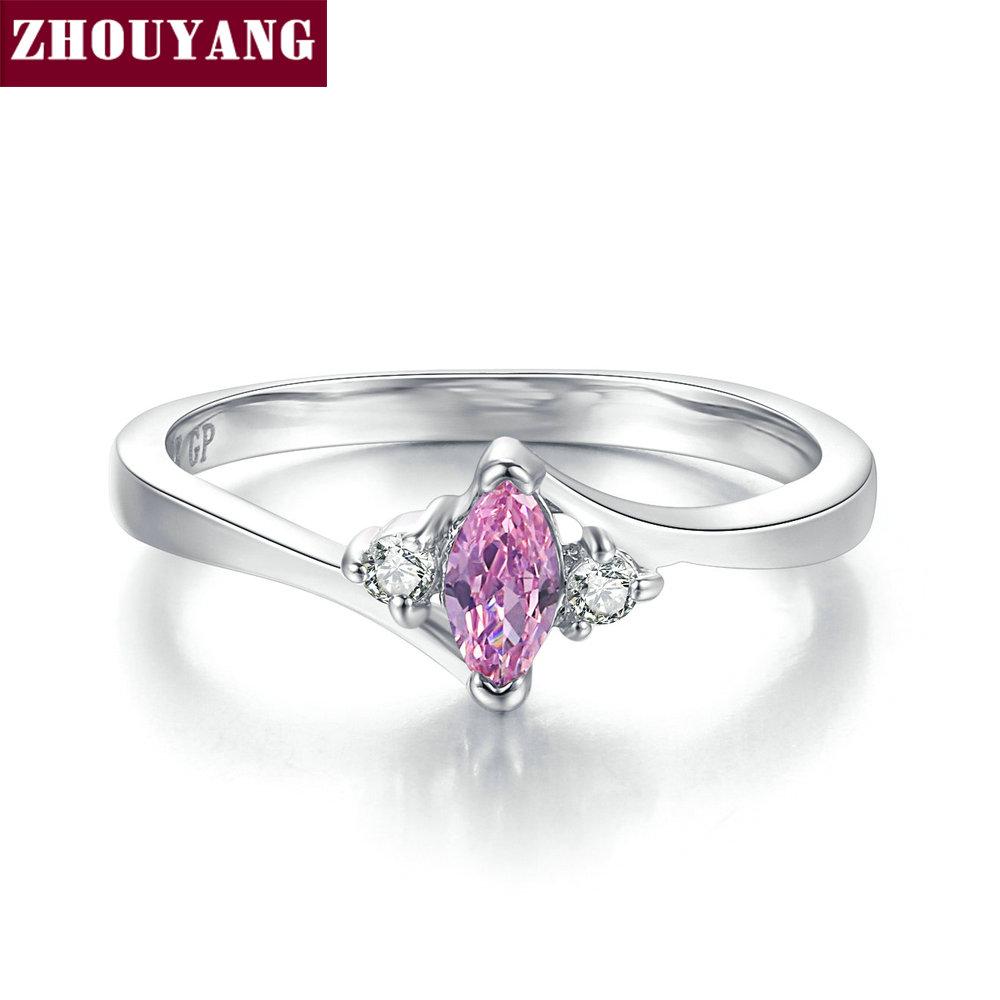 ZHOUYANG Rings For Women Multicolor Optional Simple Oval Cubic Zircinia Rose Gold Color Wedding Gift Fashion Jewelry R797 R804 4
ZHOUYANG Rings For Women Multicolor Optional Simple Oval Cubic Zircinia Rose Gold Color Wedding Gift Fashion Jewelry R797 R804 4