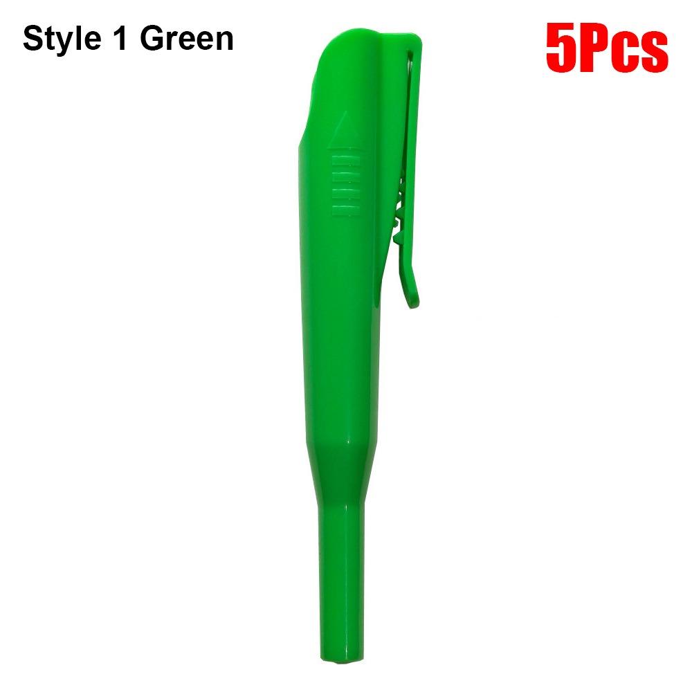 5 шт. Нескользящий чехол для плотницкого карандаша, пластиковый держатель для карандаша, механический маркер Style 1 Green
5 шт. Нескользящий чехол для плотницкого карандаша, пластиковый держатель для карандаша, механический маркер Style 1 Green