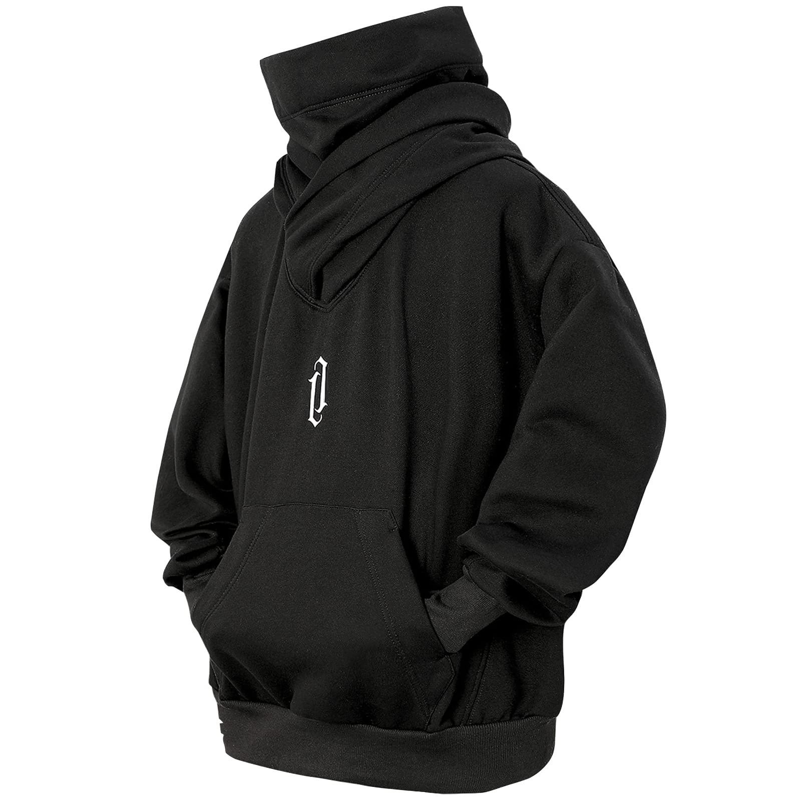 Eocicvvi Men s Turtleneck Hoodie with Fleece Lining, Long Sleeves, Plus Size, Pullover Sweatshirt, Casual Streetwear, Fall/Winter Wear (Black, M)
Eocicvvi Men s Turtleneck Hoodie with Fleece Lining, Long Sleeves, Plus Size, Pullover Sweatshirt, Casual Streetwear, Fall/Winter Wear (Black, M)