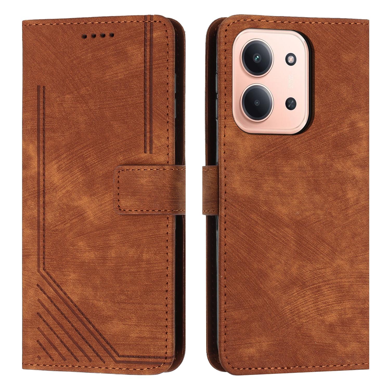 For Xiaomi Redmi 15C 5G (EU) (173mm)/15C 4G (EU) (173mm) Stand Case Imprinted Lines Leather Phone Cover Brown
For Xiaomi Redmi 15C 5G (EU) (173mm)/15C 4G (EU) (173mm) Stand Case Imprinted Lines Leather Phone Cover Brown
