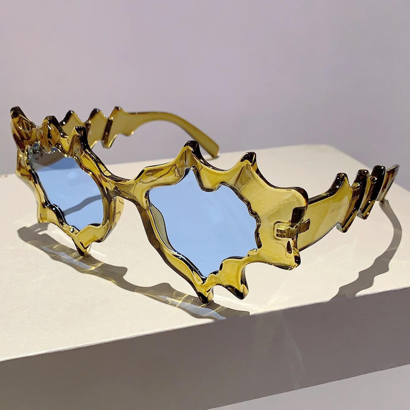 Женские солнцезащитные очки в форме волны Новые стильные очки неправильной формы конфетного цвета Модный брендовый дизайн Уличные солнцезащитные очки для путешествий without case
Женские солнцезащитные очки в форме волны Новые стильные очки неправильной формы конфетного цвета Модный брендовый дизайн Уличные солнцезащитные очки для путешествий without case