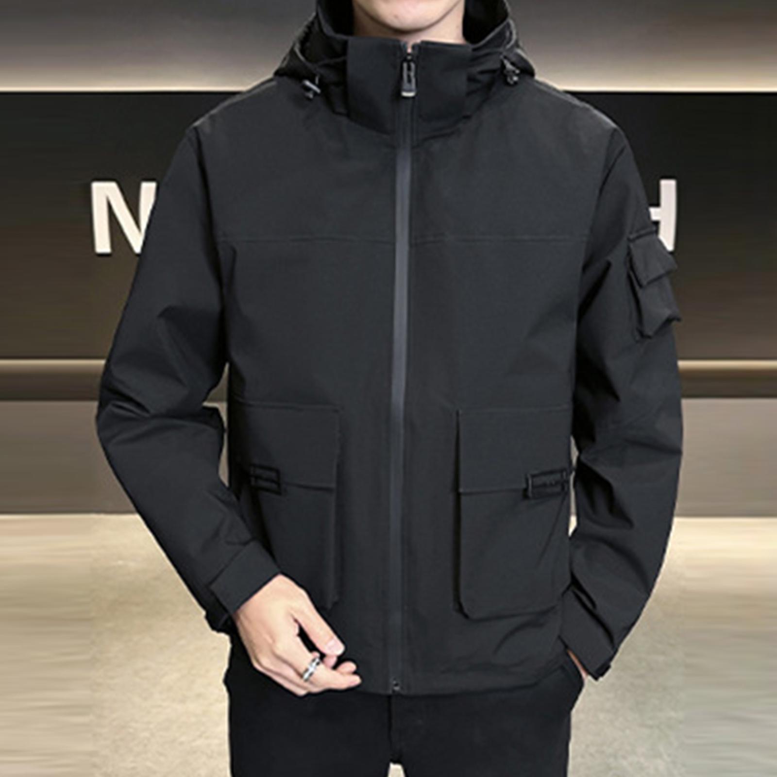 Men s Solid Color Outdoor Casual Jacket Hooded Jacket Men s Workwear Multi Pocket Jacket XXL
Men s Solid Color Outdoor Casual Jacket Hooded Jacket Men s Workwear Multi Pocket Jacket XXL