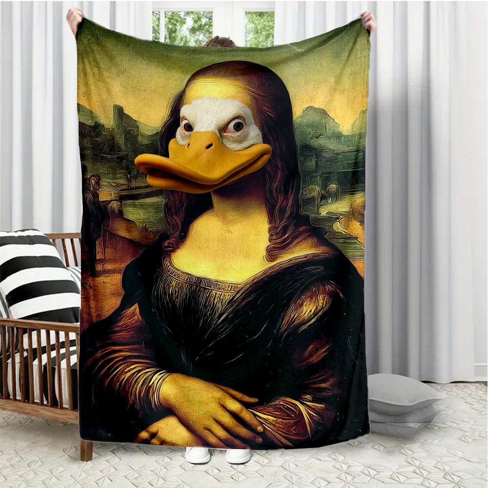 Quackfaced funny art pattern Flannel printed blanket suitable for all seasons suitable for living room office sofa and travel 75x100cm
Quackfaced funny art pattern Flannel printed blanket suitable for all seasons suitable for living room office sofa and travel 75x100cm