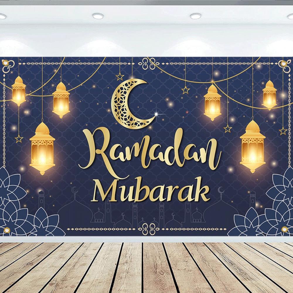 180*110cm Ramadan Photography Backdrop Golden Moon Islamic Muslim Hanging Banner Photography Props Style 8
180*110cm Ramadan Photography Backdrop Golden Moon Islamic Muslim Hanging Banner Photography Props Style 8