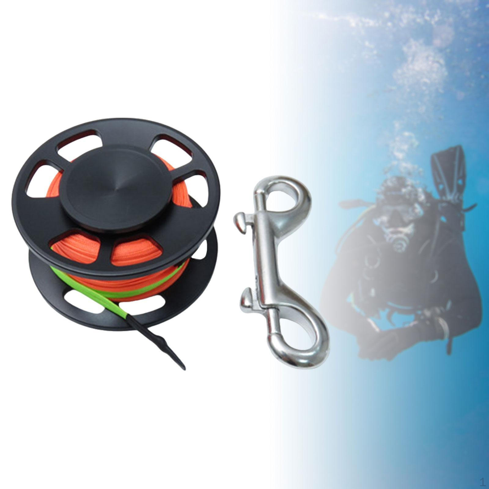 Компактная катушка для дайвинга с двойной защелкой для занятий водными видами спорта
Компактная катушка для дайвинга с двойной защелкой для занятий водными видами спорта
