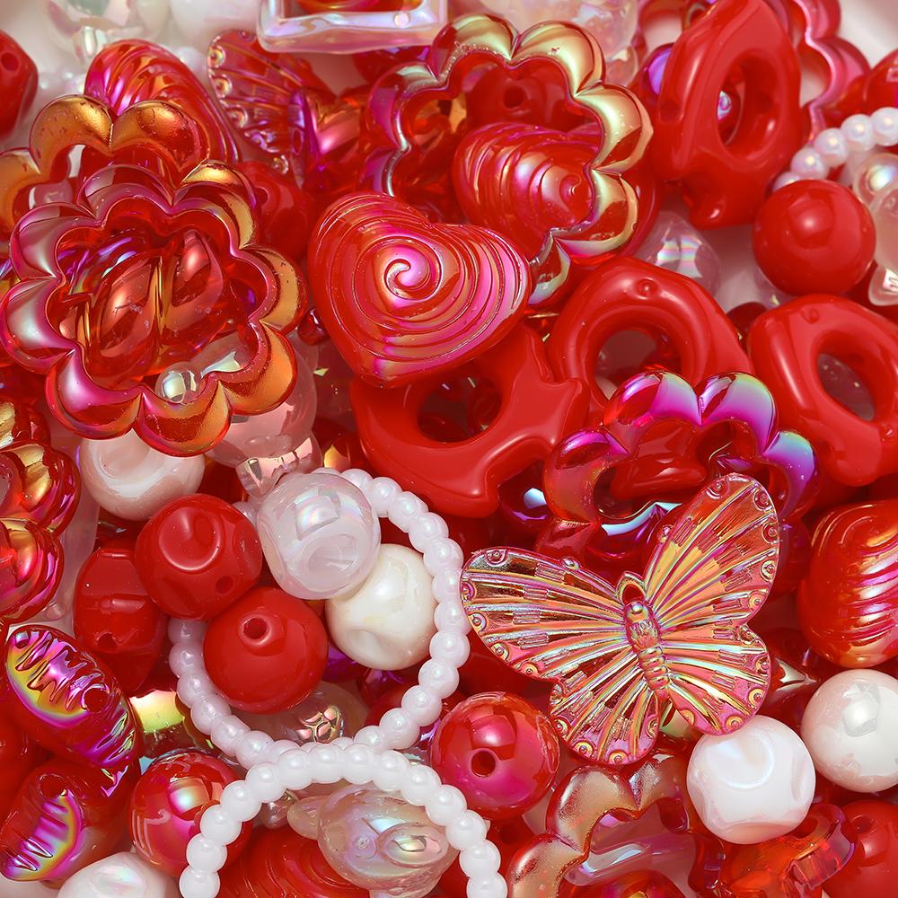 20g/Lot Acrylic Random Mixed Bead Colorful Loose Spacer Bead for DIY Bracelet Necklace Phone Pendant Making Accessories 20g красный
20g/Lot Acrylic Random Mixed Bead Colorful Loose Spacer Bead for DIY Bracelet Necklace Phone Pendant Making Accessories 20g красный