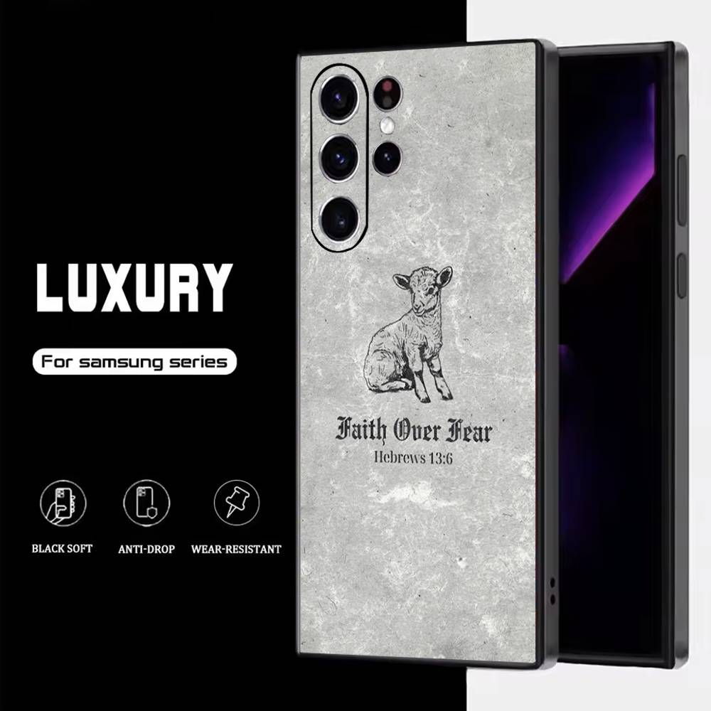Christian Lamb Phone Case For Samsung S25,S24,S23,S22,S21,S20,S10,Ultra,Plus,Lite,FE,Soft Silicone Black Cover Samsung S30Ultra5G
Christian Lamb Phone Case For Samsung S25,S24,S23,S22,S21,S20,S10,Ultra,Plus,Lite,FE,Soft Silicone Black Cover Samsung S30Ultra5G