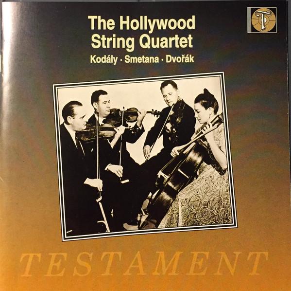 CD HOLLYWOOD STRING QUARTET Kodaly Smetana Dvoak SBT1072 Testament 1995 Japan Classical Used
CD HOLLYWOOD STRING QUARTET Kodaly Smetana Dvoak SBT1072 Testament 1995 Japan Classical Used