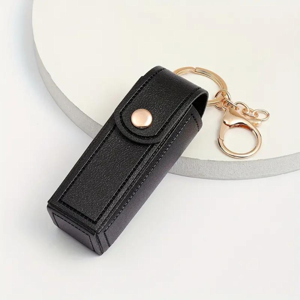 Portable Mini Lip Balm Bag Keyring Protective Cover Lipstick Storage Bag PU Leather Key Bag Leather Cosmetics Bag Keychain чёрный
Portable Mini Lip Balm Bag Keyring Protective Cover Lipstick Storage Bag PU Leather Key Bag Leather Cosmetics Bag Keychain чёрный