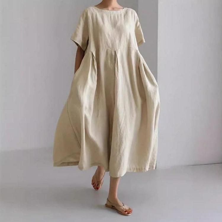 Винтажное хлопковое платье больших размеров с коротким рукавом, повседневное, свободное, длинное, летнее, для женщин, новинка XXXL абрикосовый
Винтажное хлопковое платье больших размеров с коротким рукавом, повседневное, свободное, длинное, летнее, для женщин, новинка XXXL абрикосовый