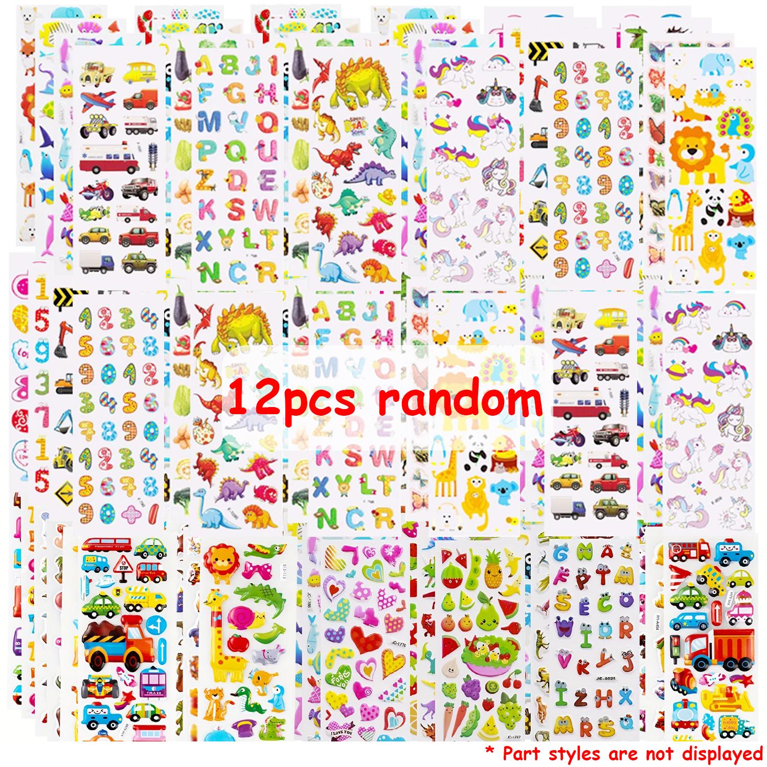 12/24pcs 3D Cartoon Bubble Stickers More Than 100+ Styles Random DIY Decoration Graffiti Stickers for Diary Luggage Laptop
12/24pcs 3D Cartoon Bubble Stickers More Than 100+ Styles Random DIY Decoration Graffiti Stickers for Diary Luggage Laptop