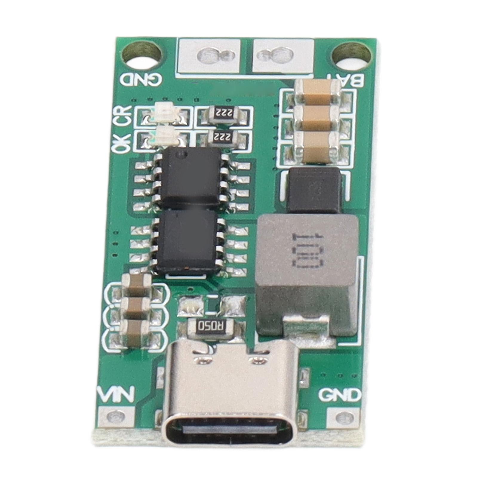 Battery Charger Module Type C To 8.4V Good Protection Boost Voltage Lithium Battery Charging Board Green 2A
Battery Charger Module Type C To 8.4V Good Protection Boost Voltage Lithium Battery Charging Board Green 2A