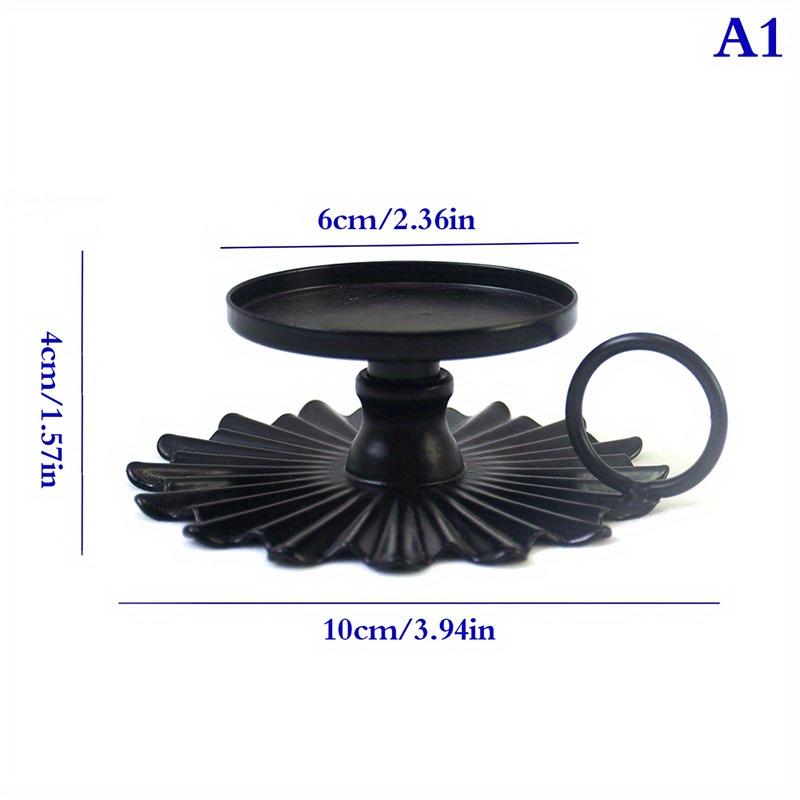 Taper Candlestick Black Pillar Plate Holders Stand for Wedding Party Festival Desktop Candelabra Art Gift Home Decor
Taper Candlestick Black Pillar Plate Holders Stand for Wedding Party Festival Desktop Candelabra Art Gift Home Decor