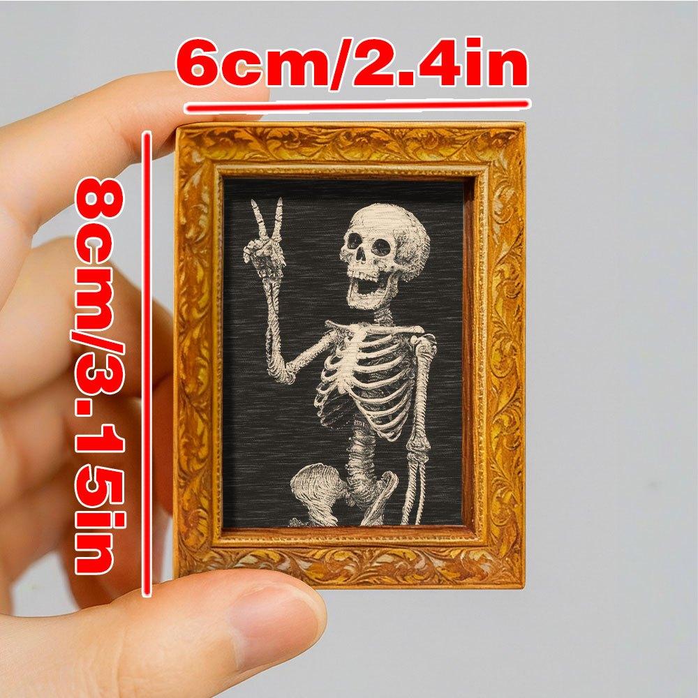 1Pc Skeleton Peace Sign Fridge Magnet, Funny Framed Art Wooden Magnet, Gothic Home Decor Kitchen Accessory Gift
1Pc Skeleton Peace Sign Fridge Magnet, Funny Framed Art Wooden Magnet, Gothic Home Decor Kitchen Accessory Gift