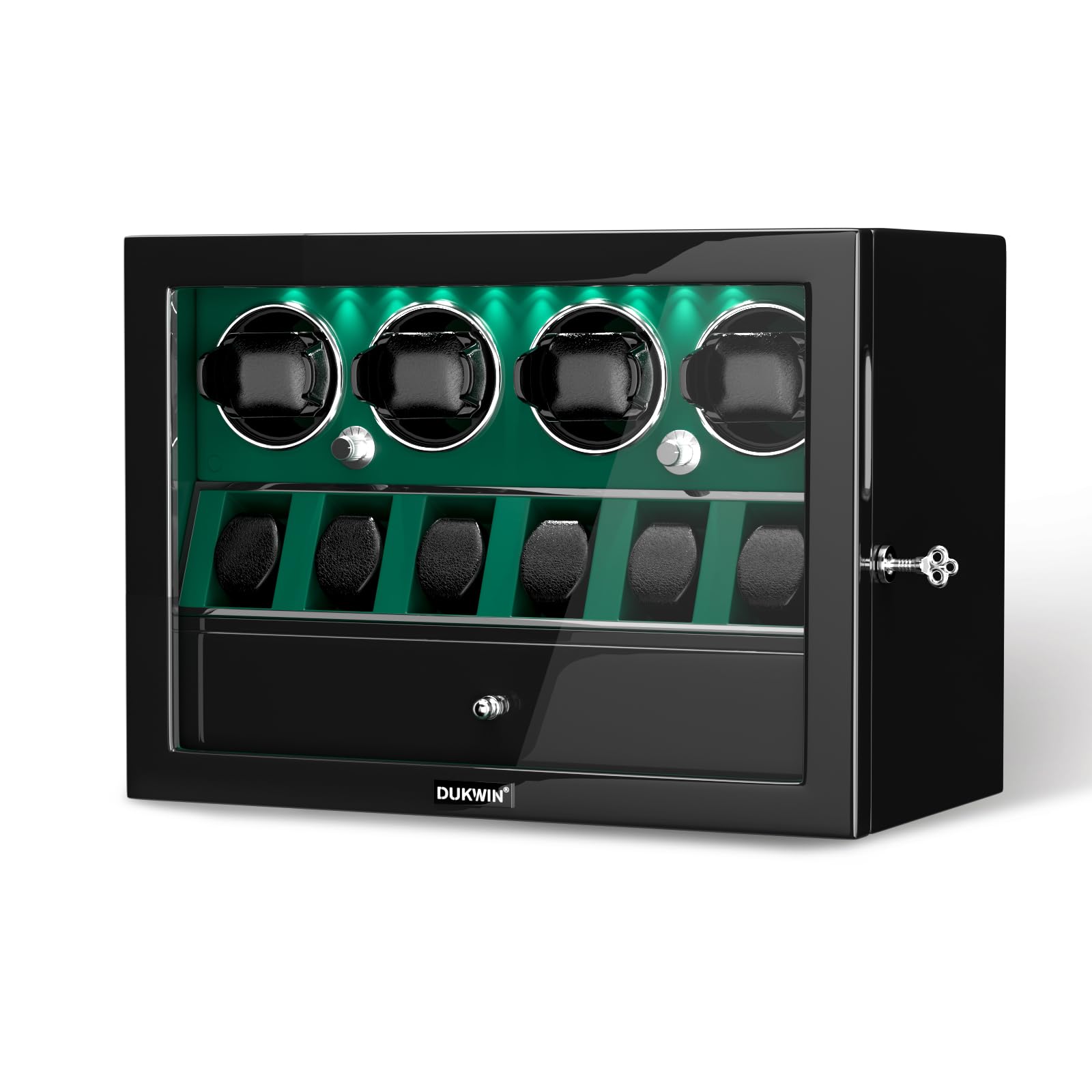 DUKWIN Winding Storage for 4 6 Watch Automatic Watch Watch Watch with Japanese Mabuchi LED Watch Durable Machine, + Watches, Winder, Winder, Case,
DUKWIN Winding Storage for 4 6 Watch Automatic Watch Watch Watch with Japanese Mabuchi LED Watch Durable Machine, + Watches, Winder, Winder, Case,