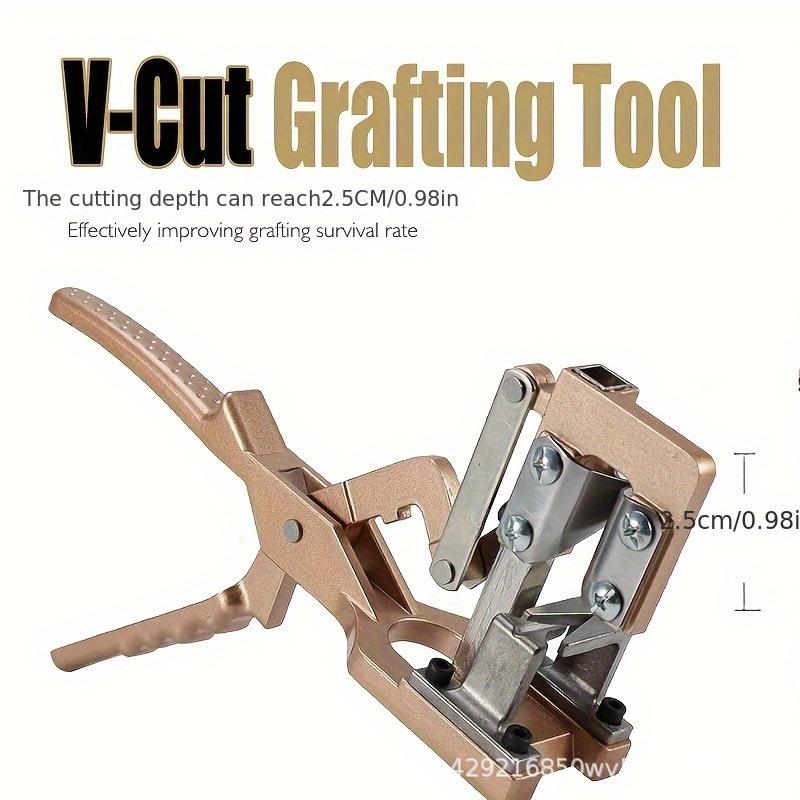 Premium V-Shaped Grafting Tool with SK5 Blade, All-Metal Body
Premium V-Shaped Grafting Tool with SK5 Blade, All-Metal Body