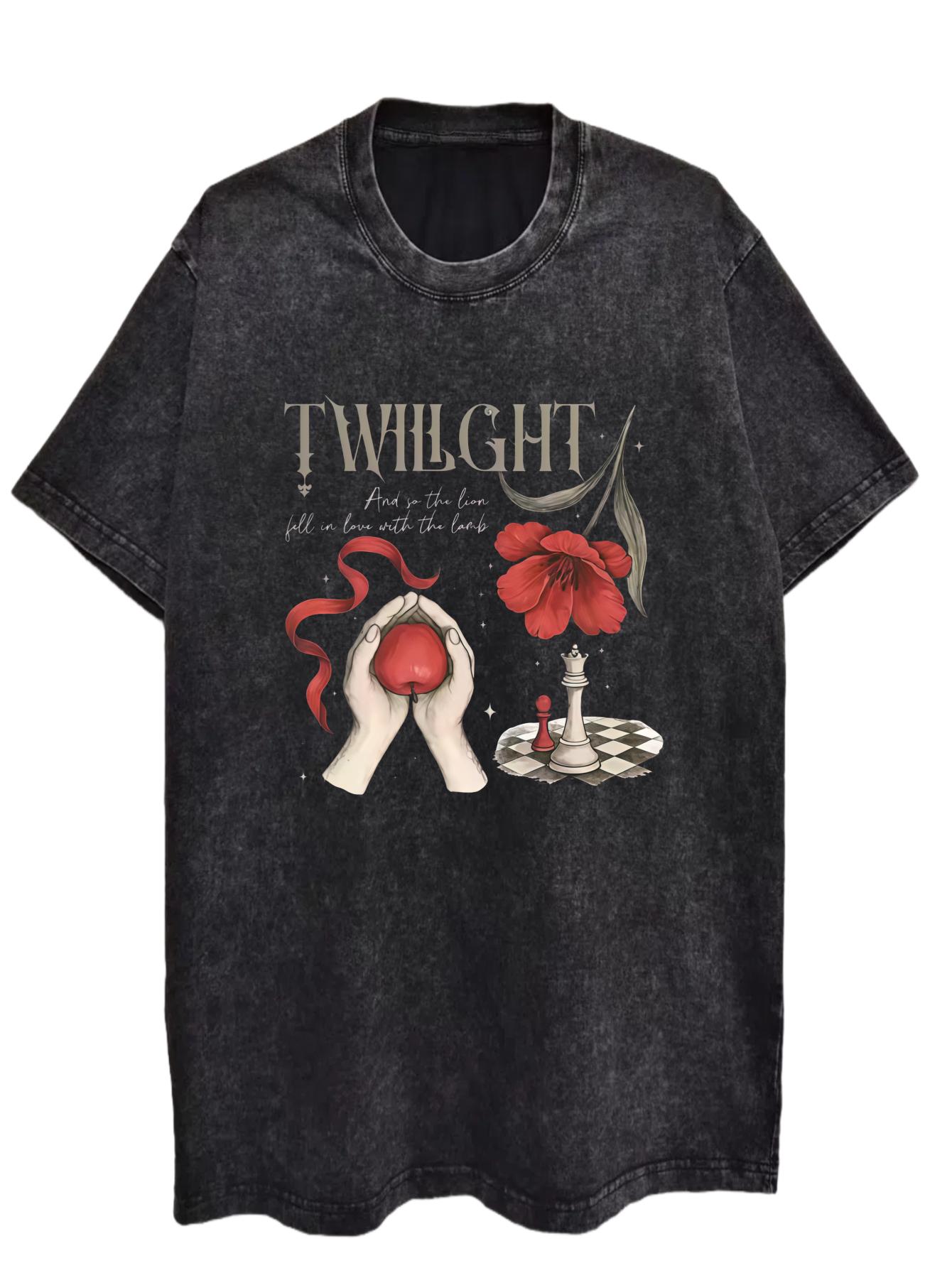 The Twilight Saga Inspired By The Vampire and Werewolf Novel Edward and Bella Designs Comfortable Tshirts for All Four Seasons M
The Twilight Saga Inspired By The Vampire and Werewolf Novel Edward and Bella Designs Comfortable Tshirts for All Four Seasons M