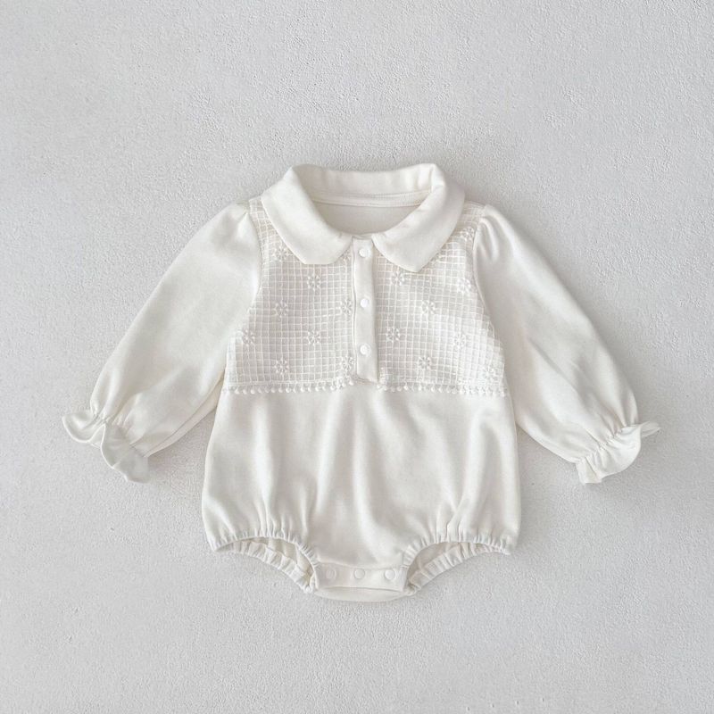 2025 Autumn Baby Clothes Romper for Girls, Cute Doll Collar Long-Sleeve Jumpsuit Beige 66
2025 Autumn Baby Clothes Romper for Girls, Cute Doll Collar Long-Sleeve Jumpsuit Beige 66