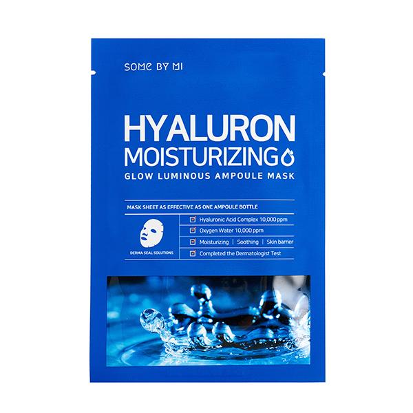 SOME BY MI HYALURON MOISTURIZING GLOW LUMINOUS AMPOULE MASK Ампульная тканевая маска для лица
SOME BY MI HYALURON MOISTURIZING GLOW LUMINOUS AMPOULE MASK Ампульная тканевая маска для лица