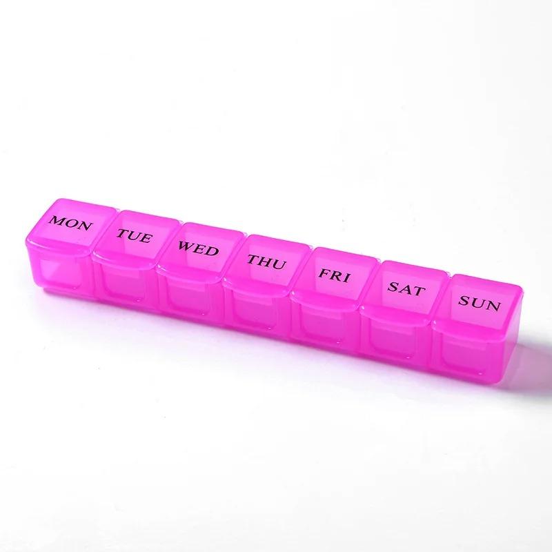 Portable Weekly Pill Medicine Box 5 Colors Tablet Storage Container 7 Days Case Drug Dispense Independent Lattice Hot рожевий червоний колір
Portable Weekly Pill Medicine Box 5 Colors Tablet Storage Container 7 Days Case Drug Dispense Independent Lattice Hot рожевий червоний колір