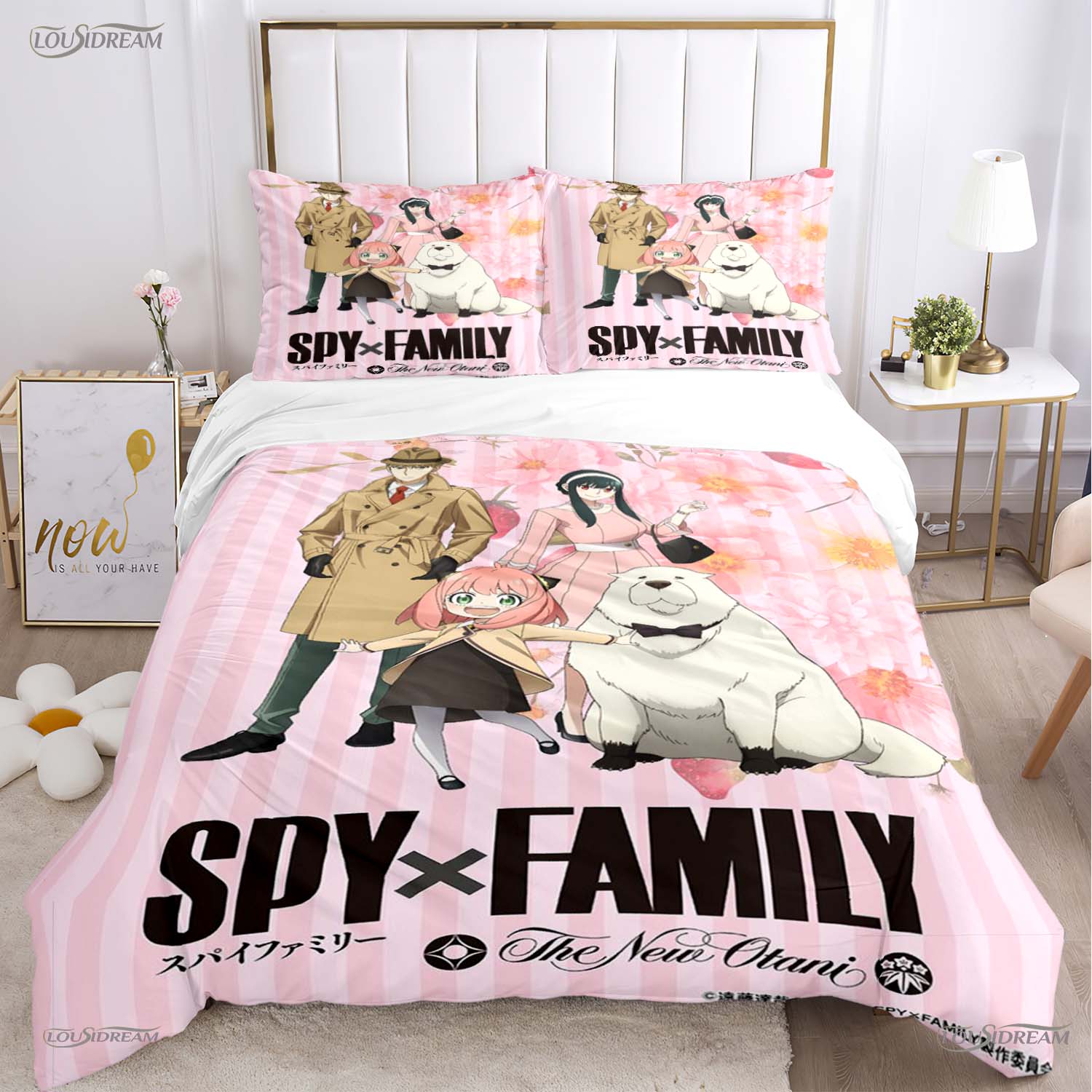 Spy x family Carton Lovely Al Season Soft Duvet Cover Warm Comforter Beding Set Soft Comfortable Quilt Cover plus Pilowcases Single/Double/Quen/King 120*200cm Single
Spy x family Carton Lovely Al Season Soft Duvet Cover Warm Comforter Beding Set Soft Comfortable Quilt Cover plus Pilowcases Single/Double/Quen/King 120*200cm Single