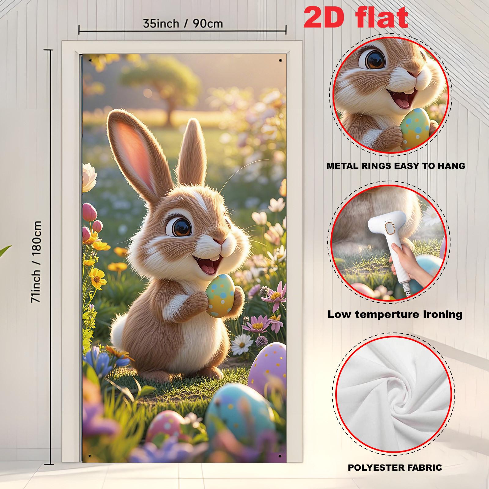 Temu Easter Bunny Floral Egg Door Banner - Spring Party Indoor Outdoor Waterproof Curtain 90x180 cm
Temu Easter Bunny Floral Egg Door Banner - Spring Party Indoor Outdoor Waterproof Curtain 90x180 cm