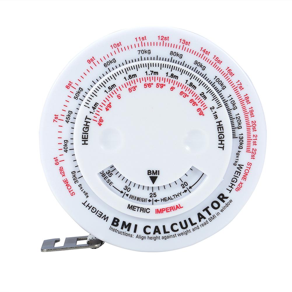Beauty Body Mass Index Round Fat Measurement Measure Fitness Measuring Body Retractable Tape
Beauty Body Mass Index Round Fat Measurement Measure Fitness Measuring Body Retractable Tape