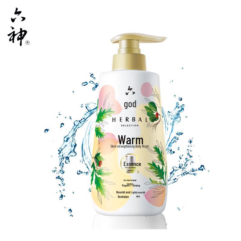 Liu Shen Mugwort & Ginseng Gentle Moisturizing Body Wash
Liu Shen Mugwort & Ginseng Gentle Moisturizing Body Wash