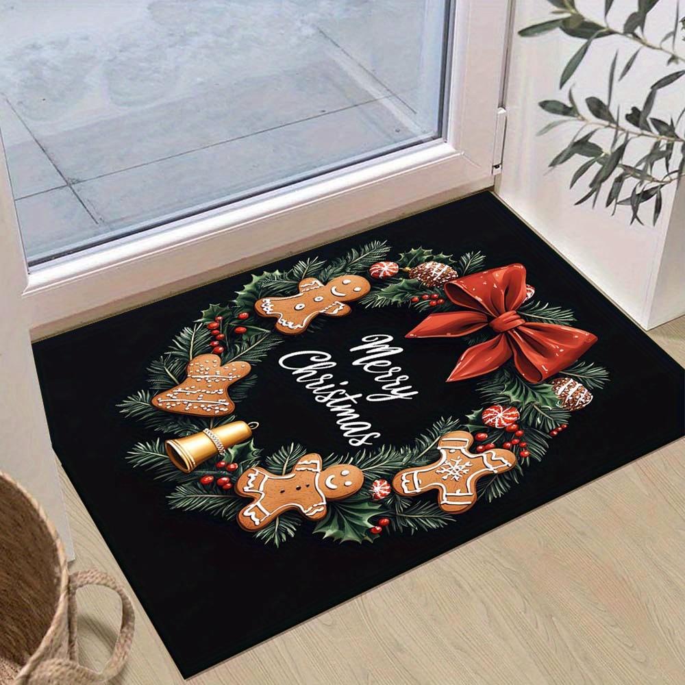 1pc Christmas Wreath with Bells Area Rug, Slip-Resistant, Easy-Clean, Stain-Resistant, Perfect for Cozy Living Rooms, Bedrooms, Kitchens, Of 60cm by 90cm
1pc Christmas Wreath with Bells Area Rug, Slip-Resistant, Easy-Clean, Stain-Resistant, Perfect for Cozy Living Rooms, Bedrooms, Kitchens, Of 60cm by 90cm