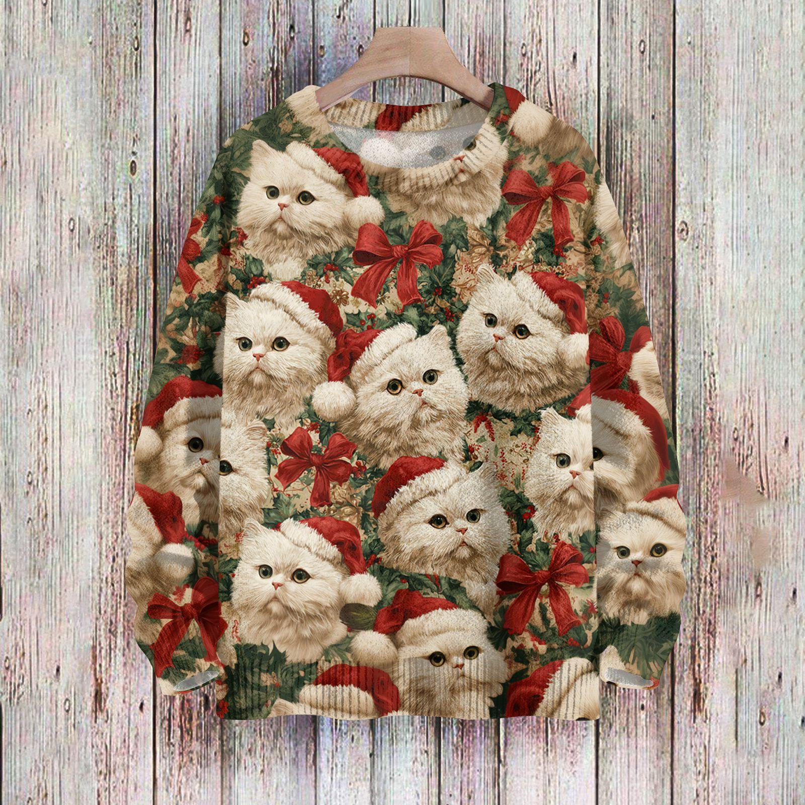 Рождественские толстовки для женщин Вязаный свитер Милая рубашка Осенний свитер с круглым вырезом Топы XL арбуз красный
Рождественские толстовки для женщин Вязаный свитер Милая рубашка Осенний свитер с круглым вырезом Топы XL арбуз красный