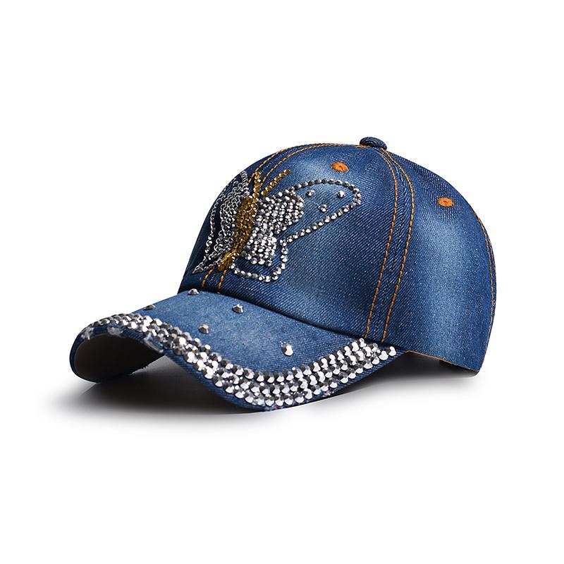 Denim Hat Baseball Cap Women Spring Summer Rhinestone Sports Cap Trendy Leisure Sunshade Outdoor New Korean Casual Cowboy Retro 55-58cm темно-синього кольору
Denim Hat Baseball Cap Women Spring Summer Rhinestone Sports Cap Trendy Leisure Sunshade Outdoor New Korean Casual Cowboy Retro 55-58cm темно-синього кольору
