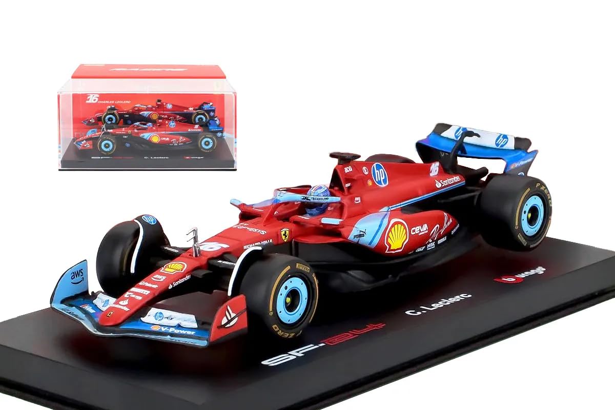 Bburago 2024 Модель Серия Signature F1 Ferrari Шарль Леклер Цвета Гран-при Майами Гоночный Спортивный Автомобиль Миниатюрная Машина Литая Машина Готовое Изделие МАЙАМИ 1/43
Bburago 2024 Модель Серия Signature F1 Ferrari Шарль Леклер Цвета Гран-при Майами Гоночный Спортивный Автомобиль Миниатюрная Машина Литая Машина Готовое Изделие МАЙАМИ 1/43