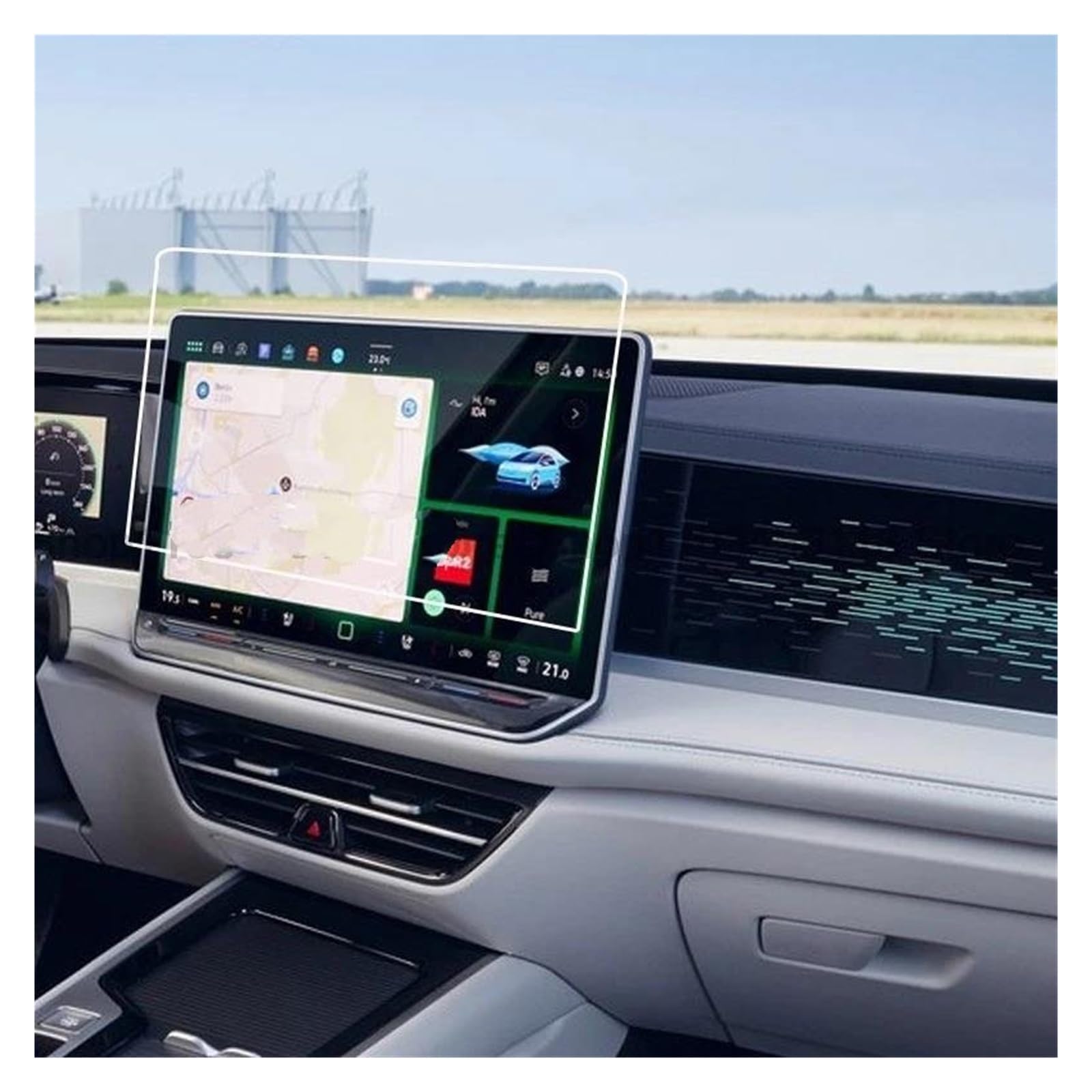 Захисна плівка для навігатора Passat 2024 2025 Автомобіль 15 дюймів Екран дисплея автомобільної GPS-навігації One Size
Захисна плівка для навігатора Passat 2024 2025 Автомобіль 15 дюймів Екран дисплея автомобільної GPS-навігації One Size