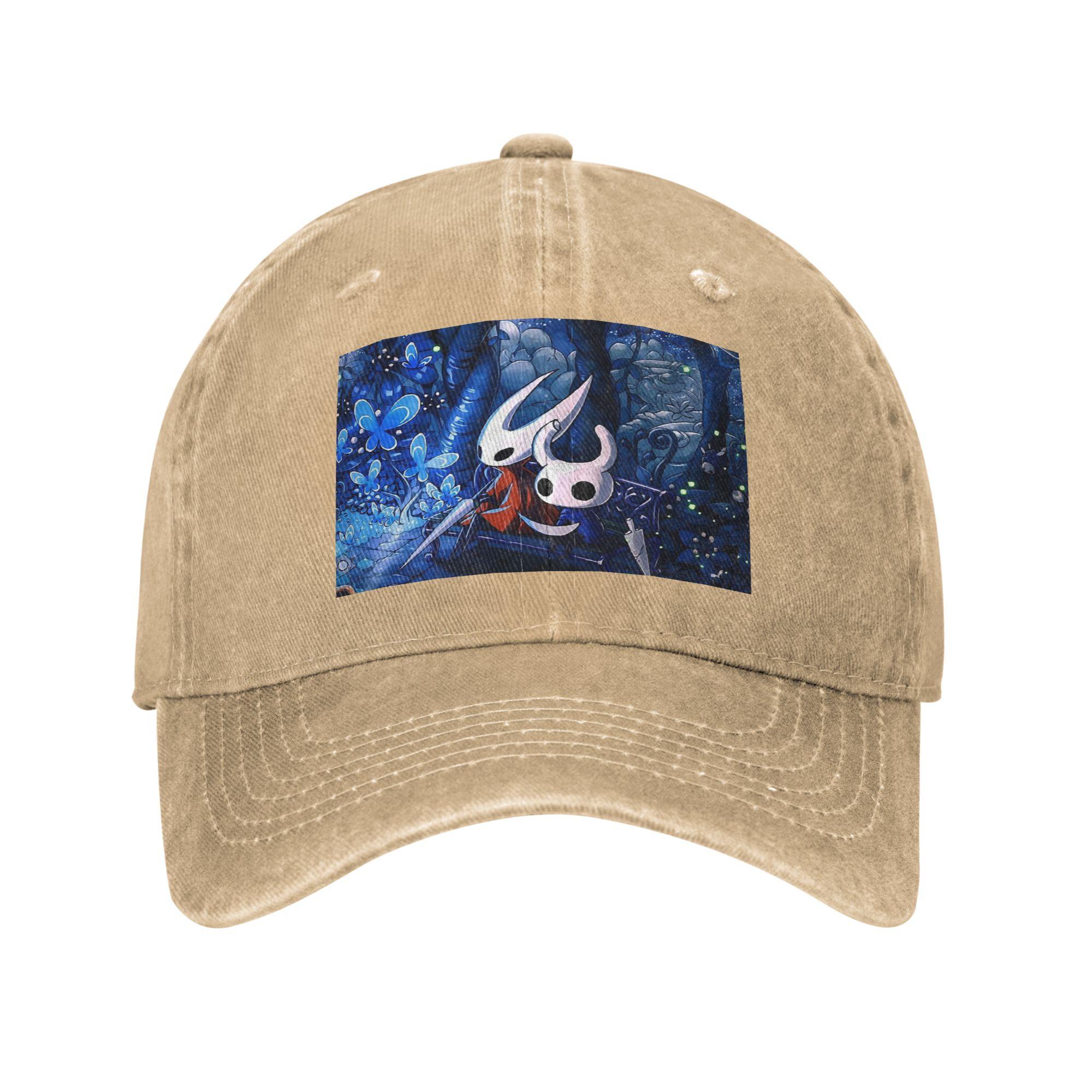 Hollow Knight Denim Fabric Cap Casual Baseball Caps Adjustable Hat Summer Unisex Baseball Hats One Size
Hollow Knight Denim Fabric Cap Casual Baseball Caps Adjustable Hat Summer Unisex Baseball Hats One Size