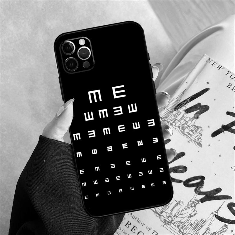 Чехол для телефона с таблицей для проверки зрения Для iPhone 15 16 Pro Max 11 12 13 Mini 14 Pro Max XR 15 16 Plus 16e Чехол Coque iPhone XR
Чехол для телефона с таблицей для проверки зрения Для iPhone 15 16 Pro Max 11 12 13 Mini 14 Pro Max XR 15 16 Plus 16e Чехол Coque iPhone XR