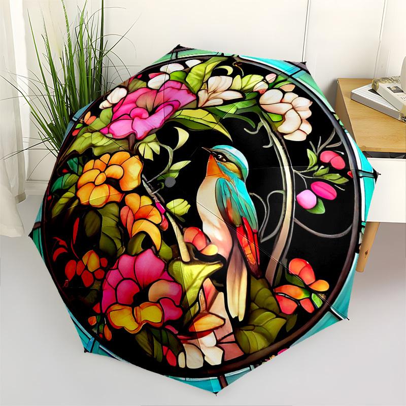 Color Retro BirdThemed Automatic Opening and Closing Umbrella 8 Ribs, Suitable for Leisure and Going Out, Outdoor Accessory, Gothic Style,
Color Retro BirdThemed Automatic Opening and Closing Umbrella 8 Ribs, Suitable for Leisure and Going Out, Outdoor Accessory, Gothic Style,