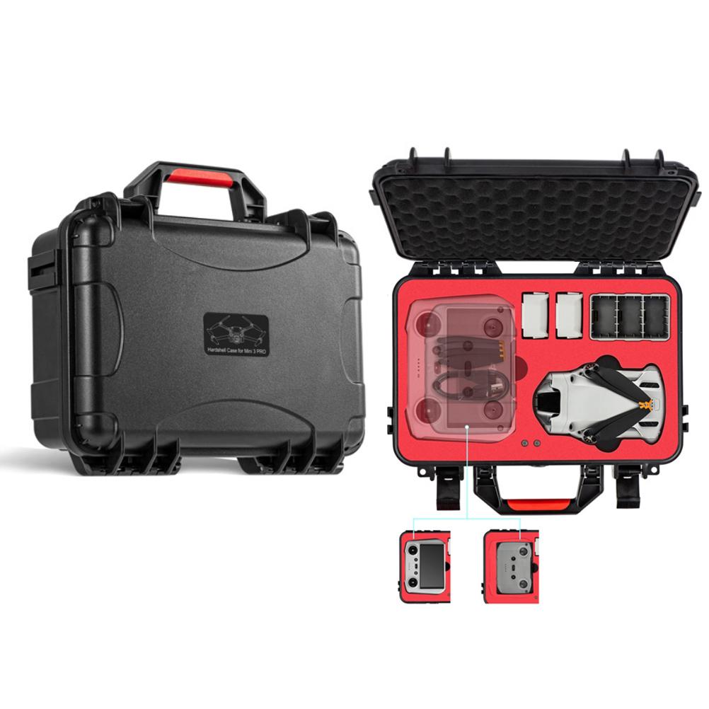 Carrying Case Compatible for Mini 3 Pro Drone and RC Smart Controller Portable Compact Waterproof чорний
Carrying Case Compatible for Mini 3 Pro Drone and RC Smart Controller Portable Compact Waterproof чорний