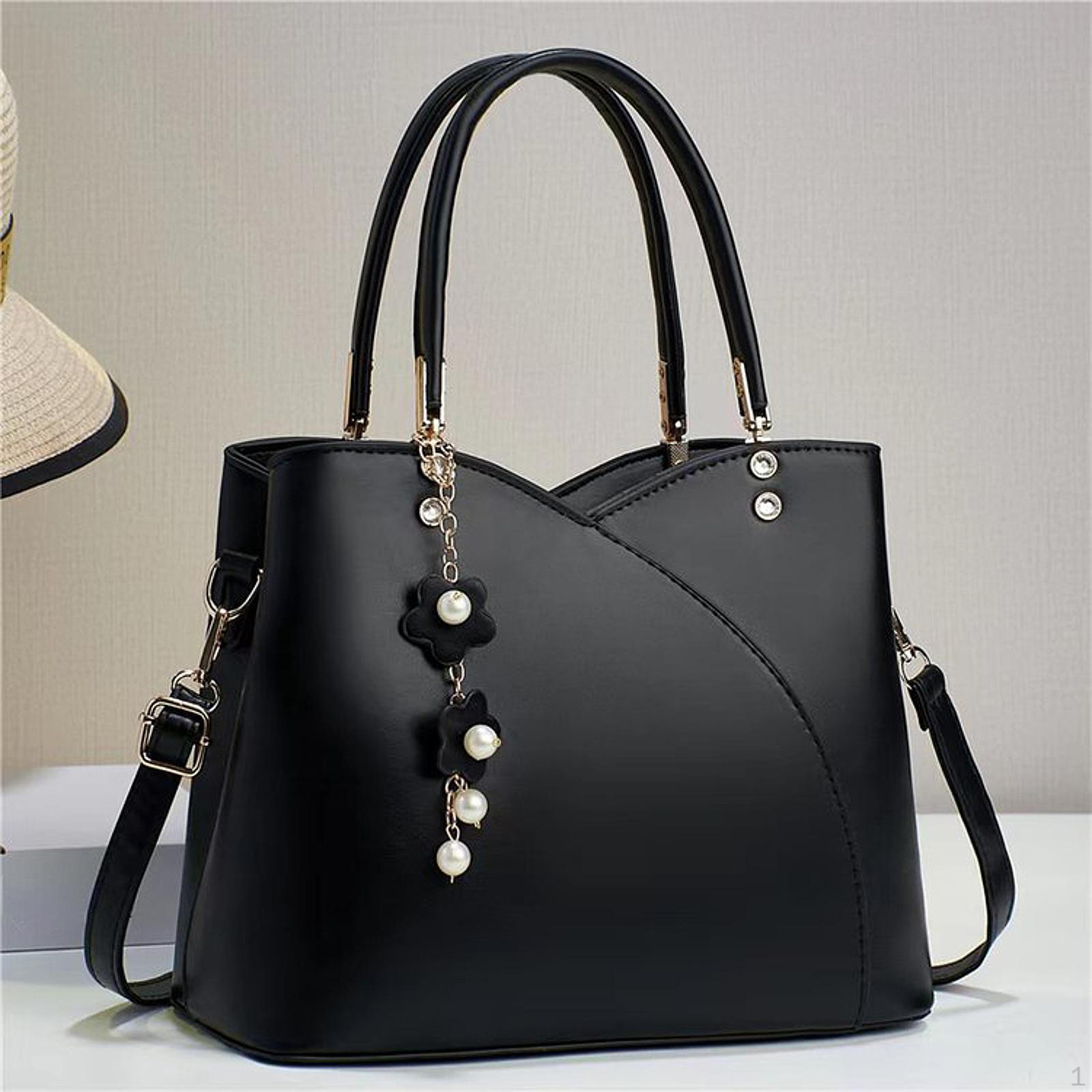 Women Handbag for Daily Use PU Shoulder Bag Outings And Travel чорний
Women Handbag for Daily Use PU Shoulder Bag Outings And Travel чорний