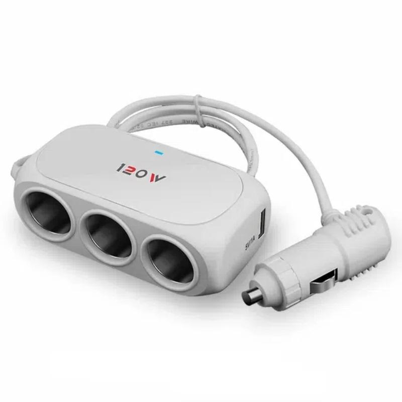 Автомобильное зарядное устройство 3-в-1 Автомобильное зарядное устройство для телефона с двумя разъемами USB Автомобильное зарядное устройство 12 В белый
Автомобильное зарядное устройство 3-в-1 Автомобильное зарядное устройство для телефона с двумя разъемами USB Автомобильное зарядное устройство 12 В белый